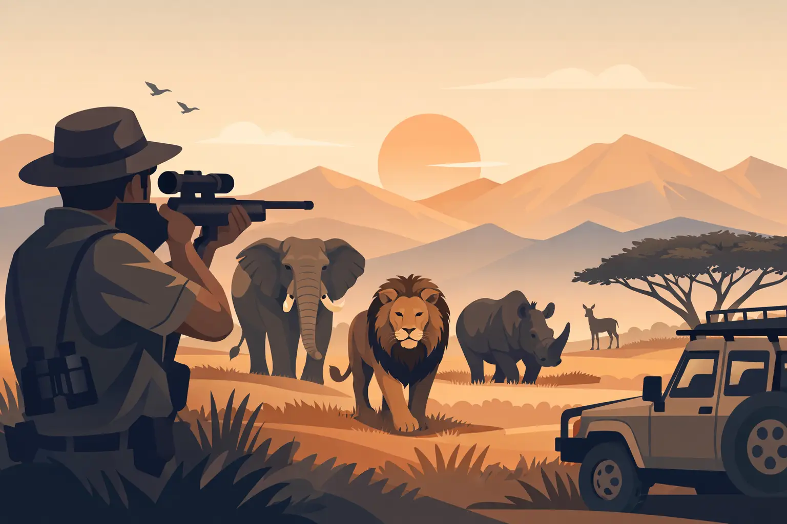 Dangerous Game Hunting in Namibia Done Right