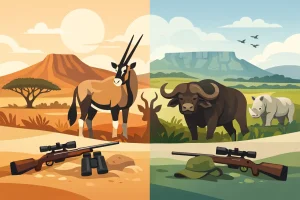 Namibia Versus South Africa Hunting Compared