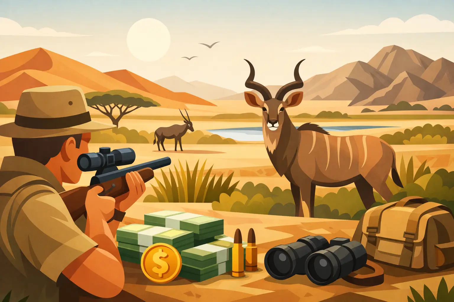Safari Hunt Costs for a Fair-Chase Namibia Trip