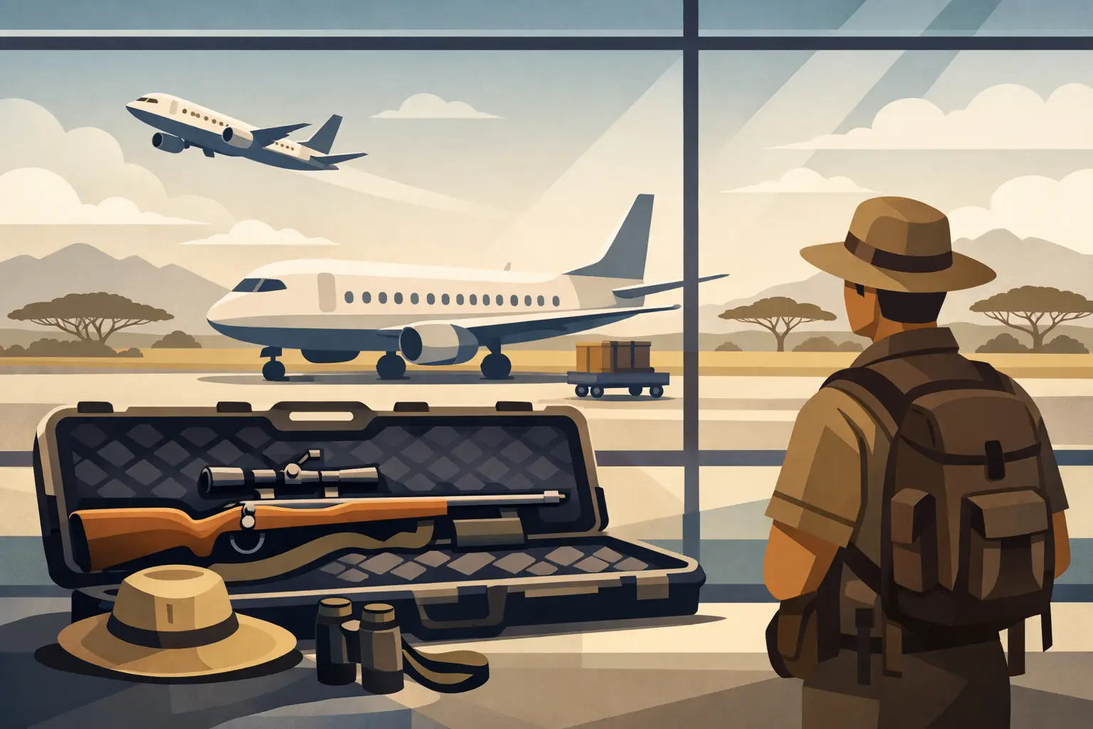 Safari Rifle Airline Transport: A Hunter’s Plan