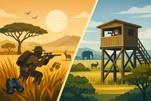 Walk Stalk Versus Blinds for African Hunting