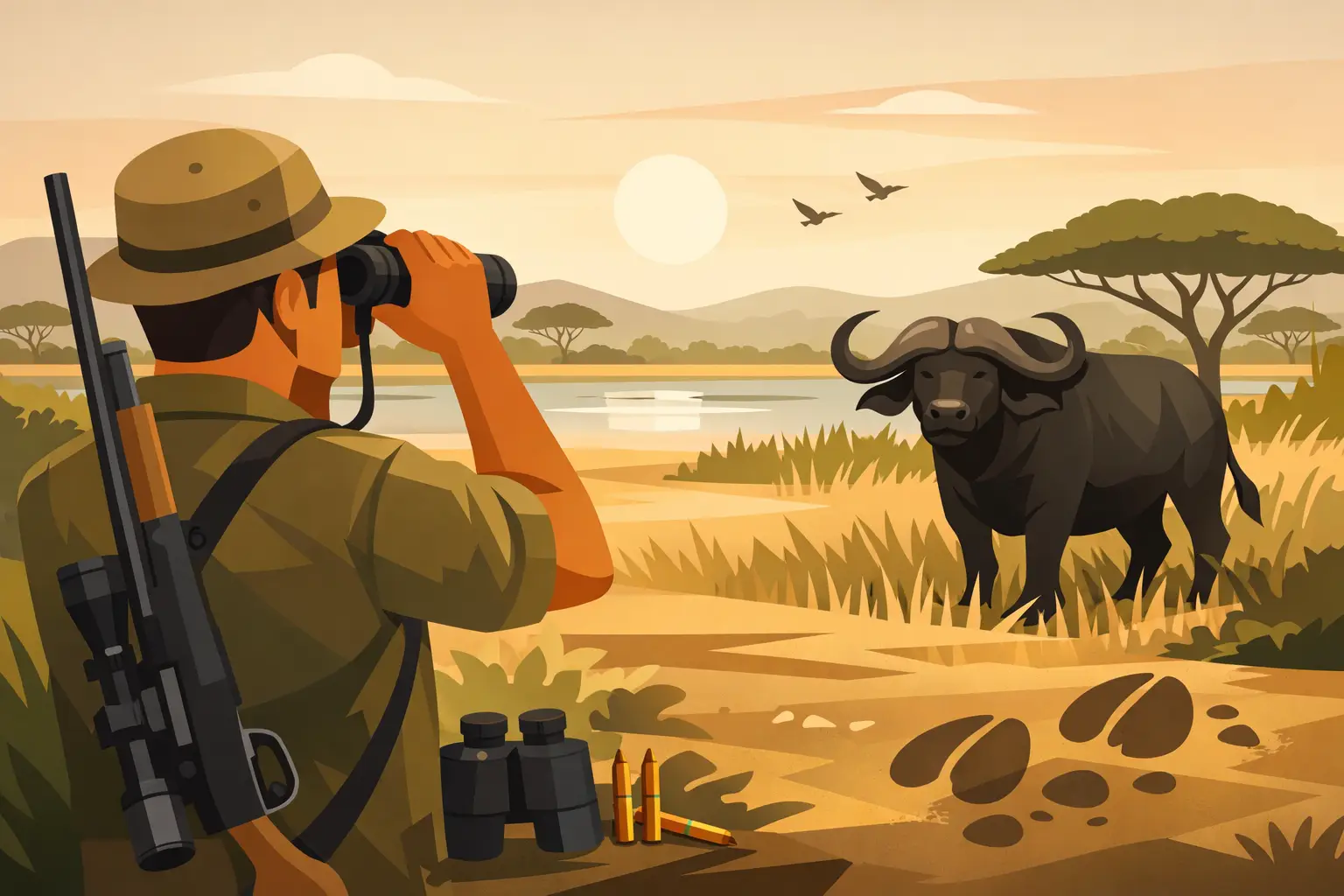Caprivi Buffalo Hunting Guide for Fair Chase