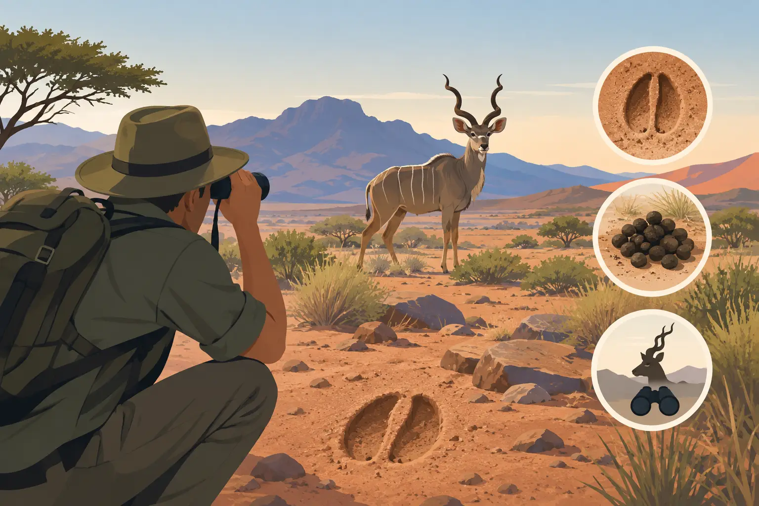 Kudu Tracking Methods That Work in Namibia